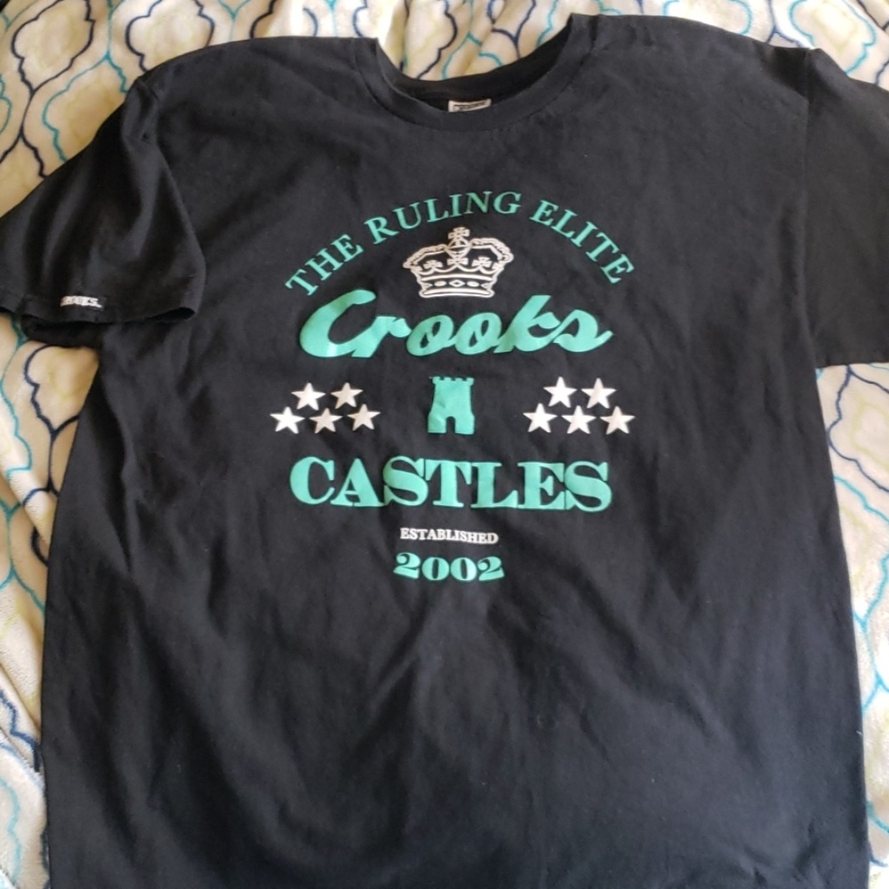 Crooks & Castles  "the ruling elite" tee-shirt